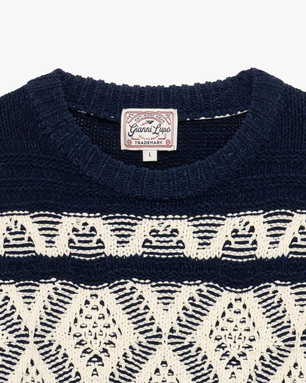 Jersey de Punto Jacquard Gianni Lupo