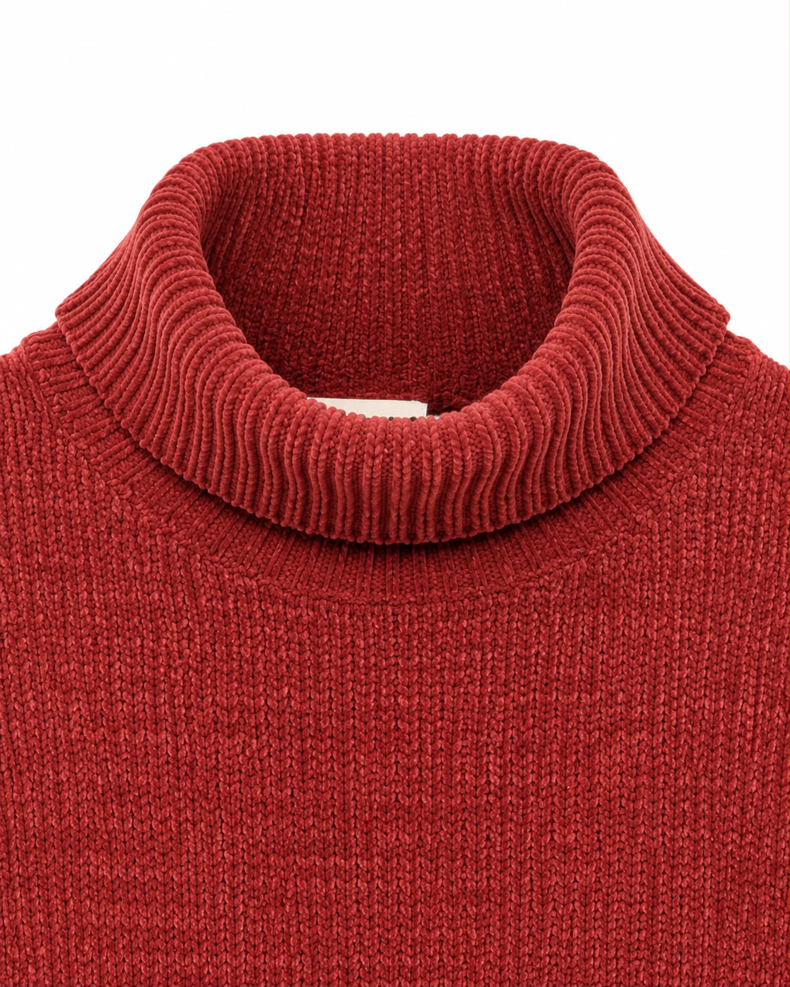Jersey de Cuello Alto Gianni Lupo en Rojo Teja