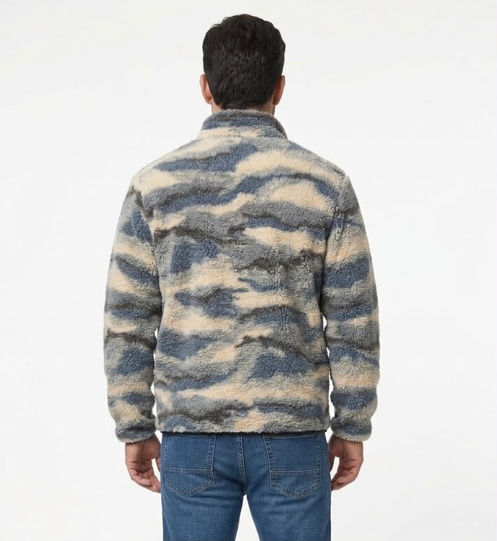 Forro polar Indicode camuflaje