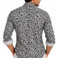 Camisa Estampada Monttesco black and white - 100% Algodón