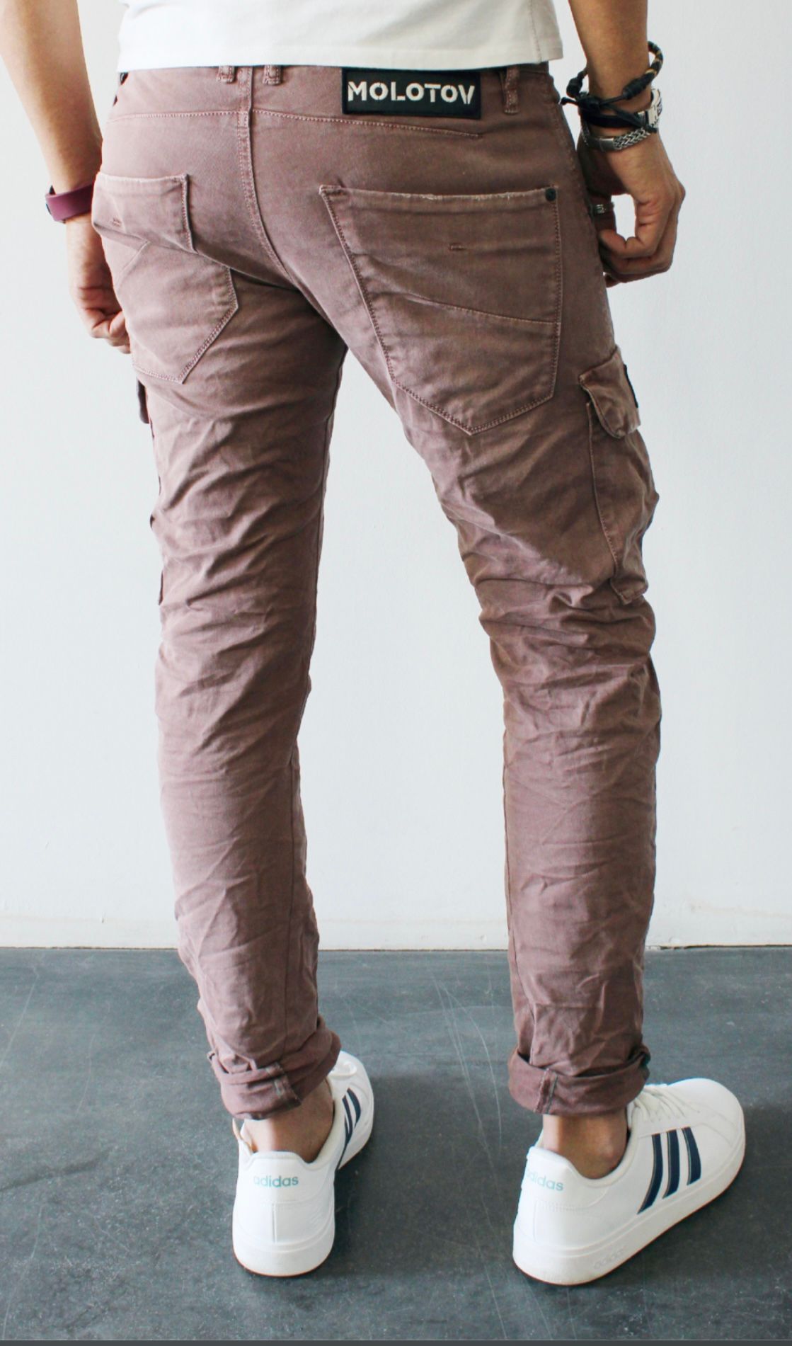 Pantalón cargo MOLOTOV Smith BROWN Made in Spain - INDOMITO108