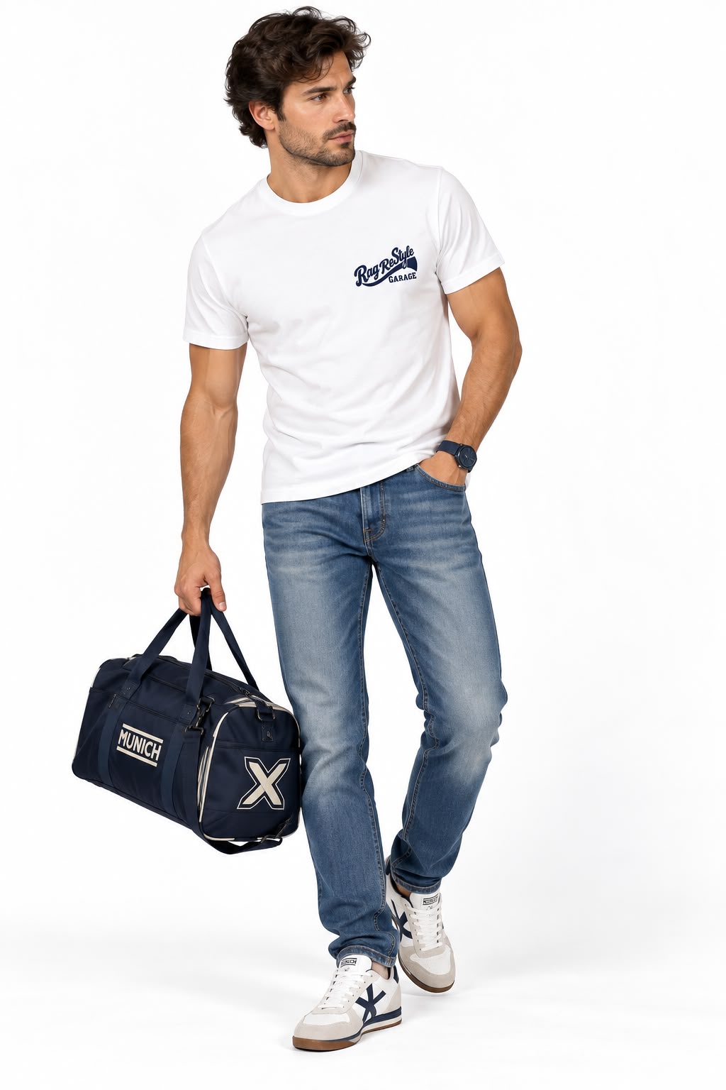 Camiseta RARE Papá Pitufo Custom Mechanic