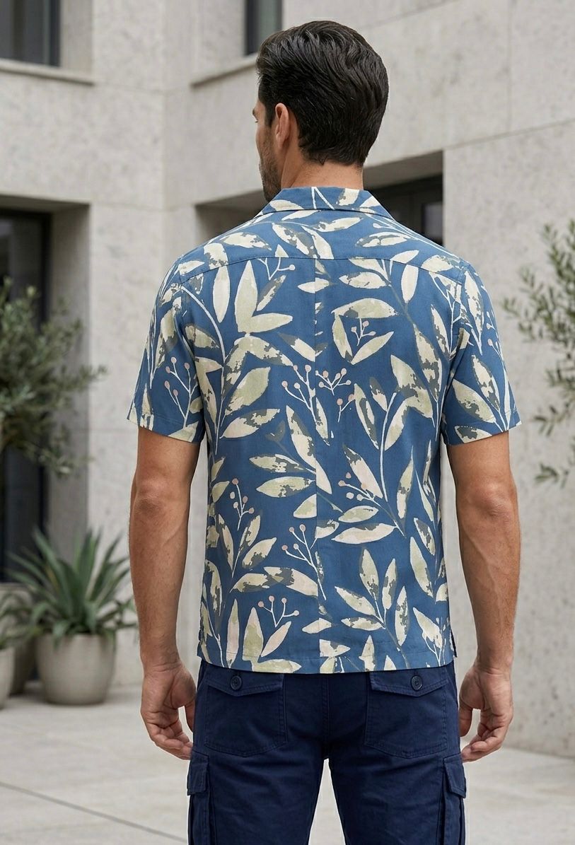 Camisa hojas V&L