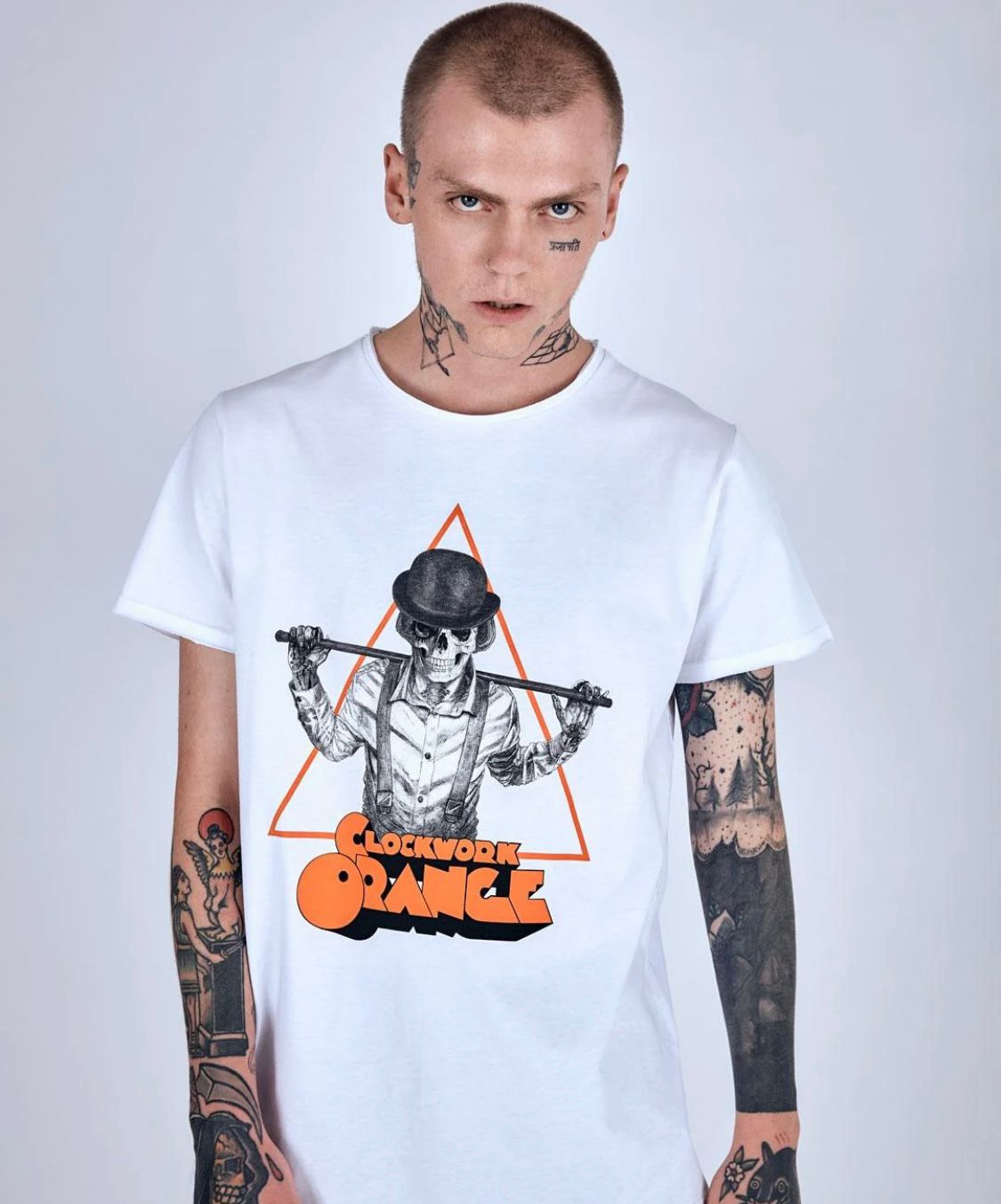 Camiseta Naranja mecanica Le Crane