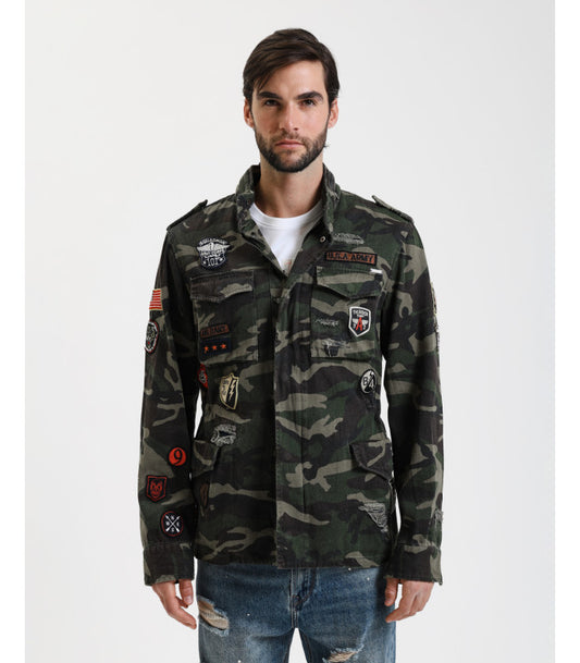 Cazadora militar