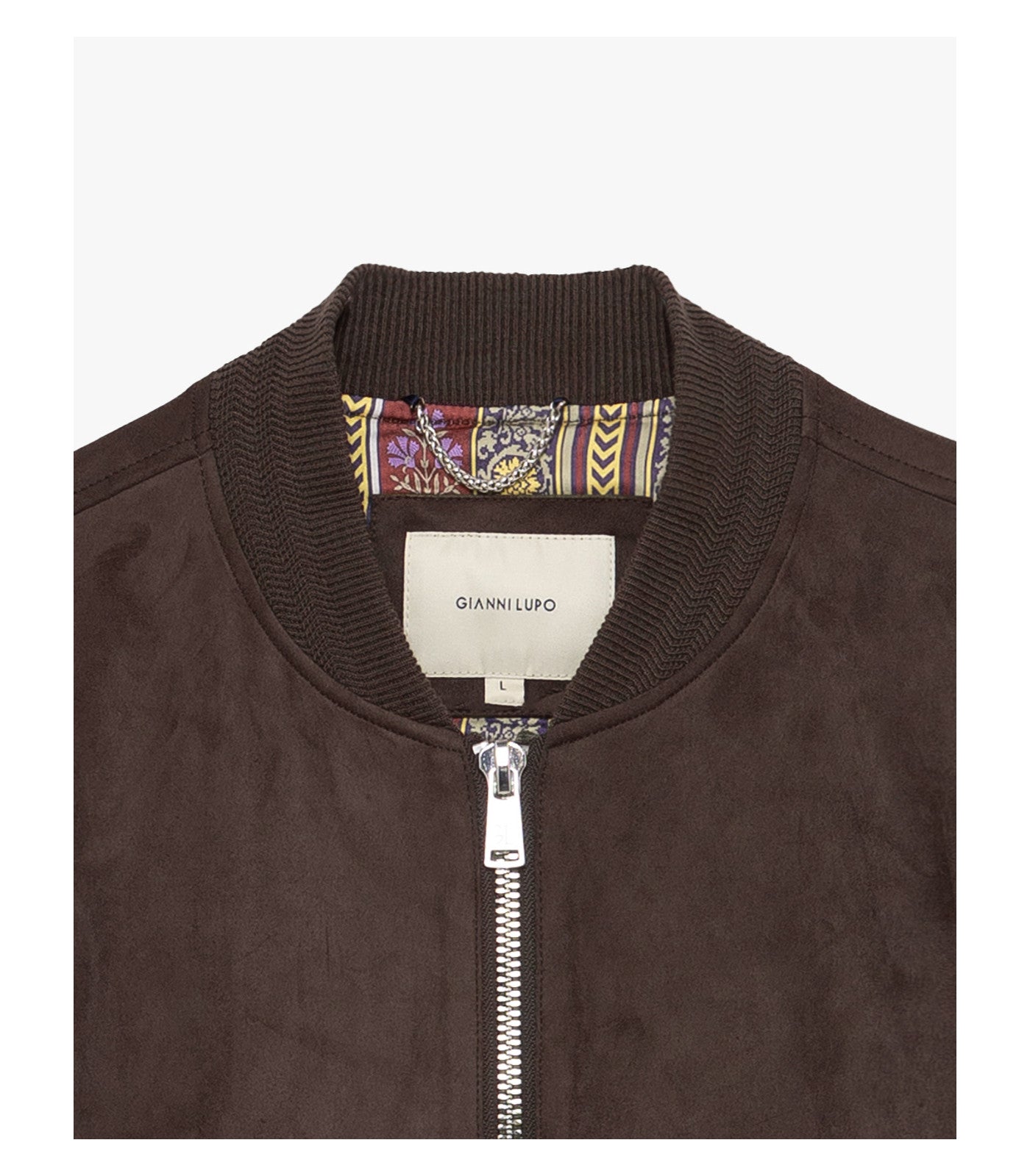 Chaqueta bomber efecto ante Gianni brown