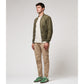 Chaqueta bomber efecto ante Gianni verde militar