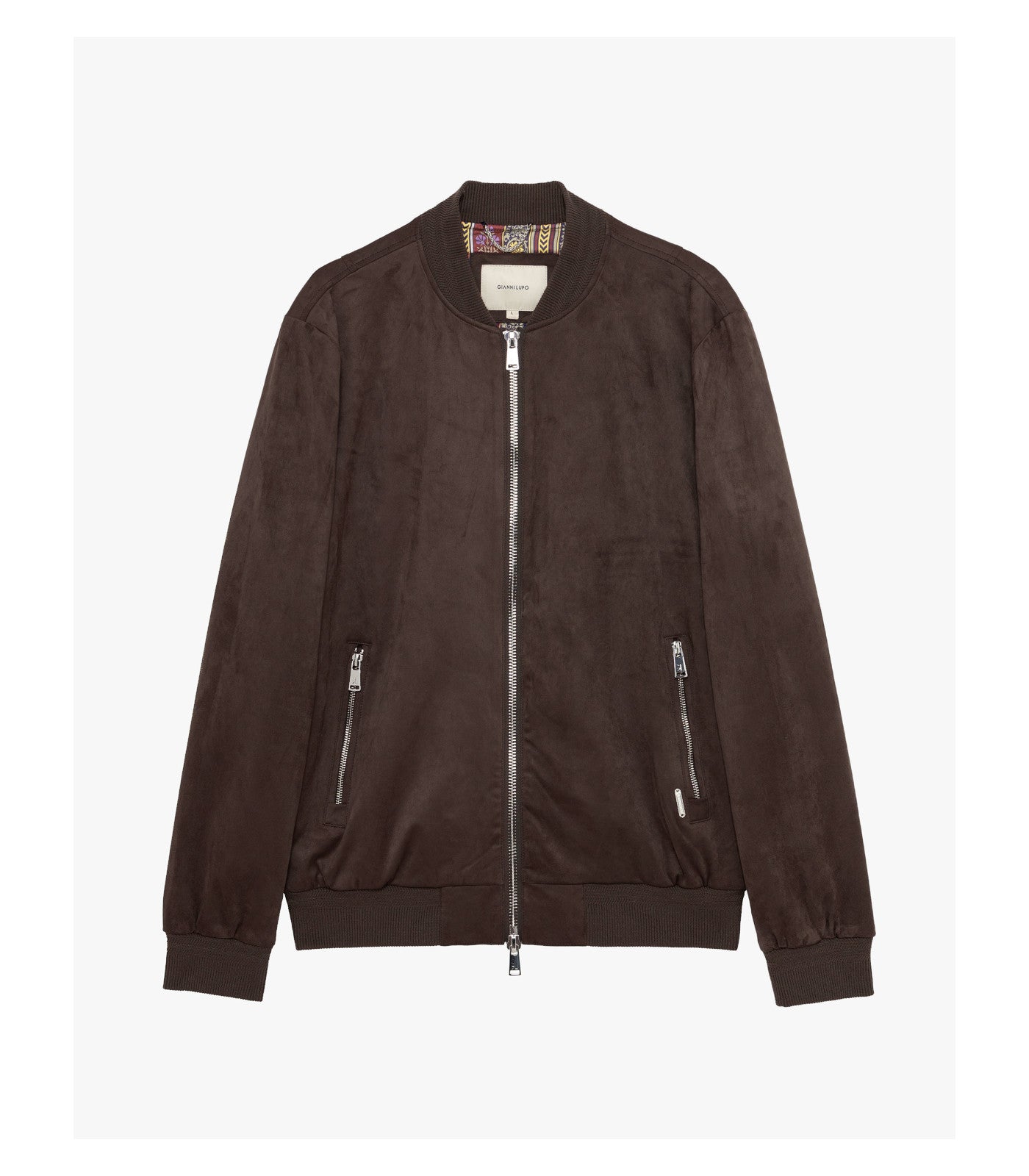 Chaqueta bomber efecto ante Gianni brown