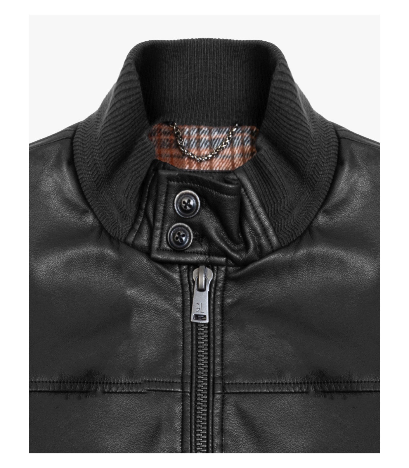 Chaqueta bomber negra gianni