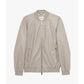 Chaqueta bomber beige Gianni
