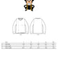 Camiseta manga larga negra Loco Monkey