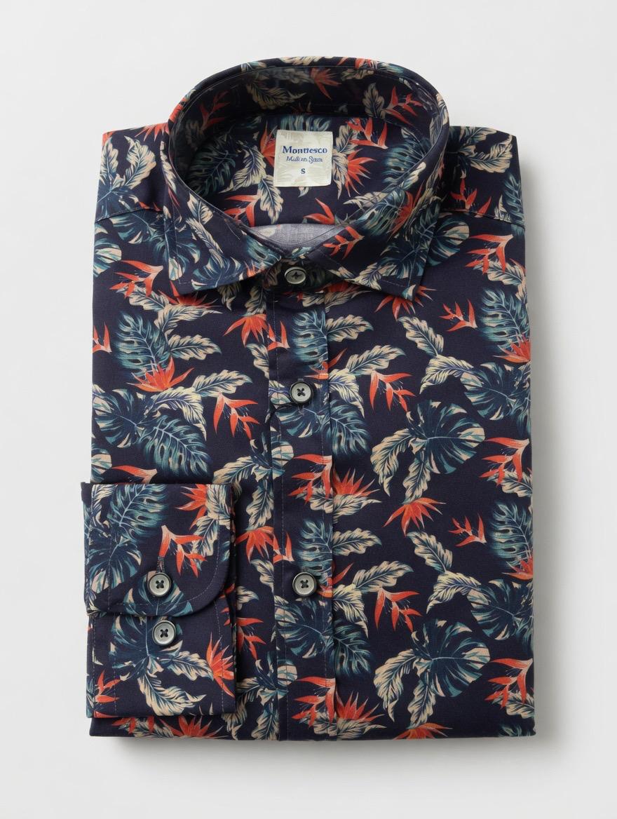 Camisa estampada Monttesco silvestre