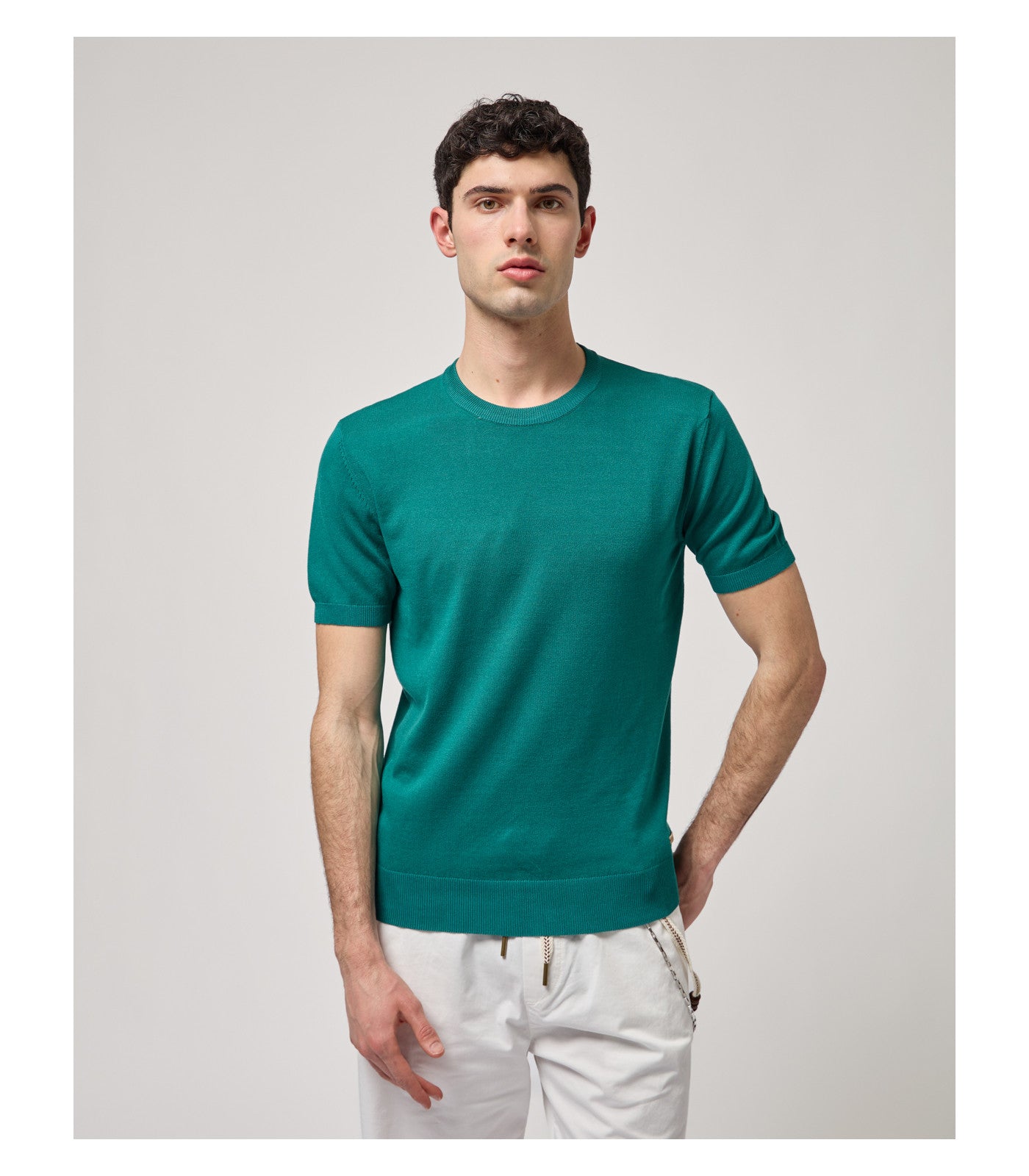 Camiseta de punto musculosa Gianni