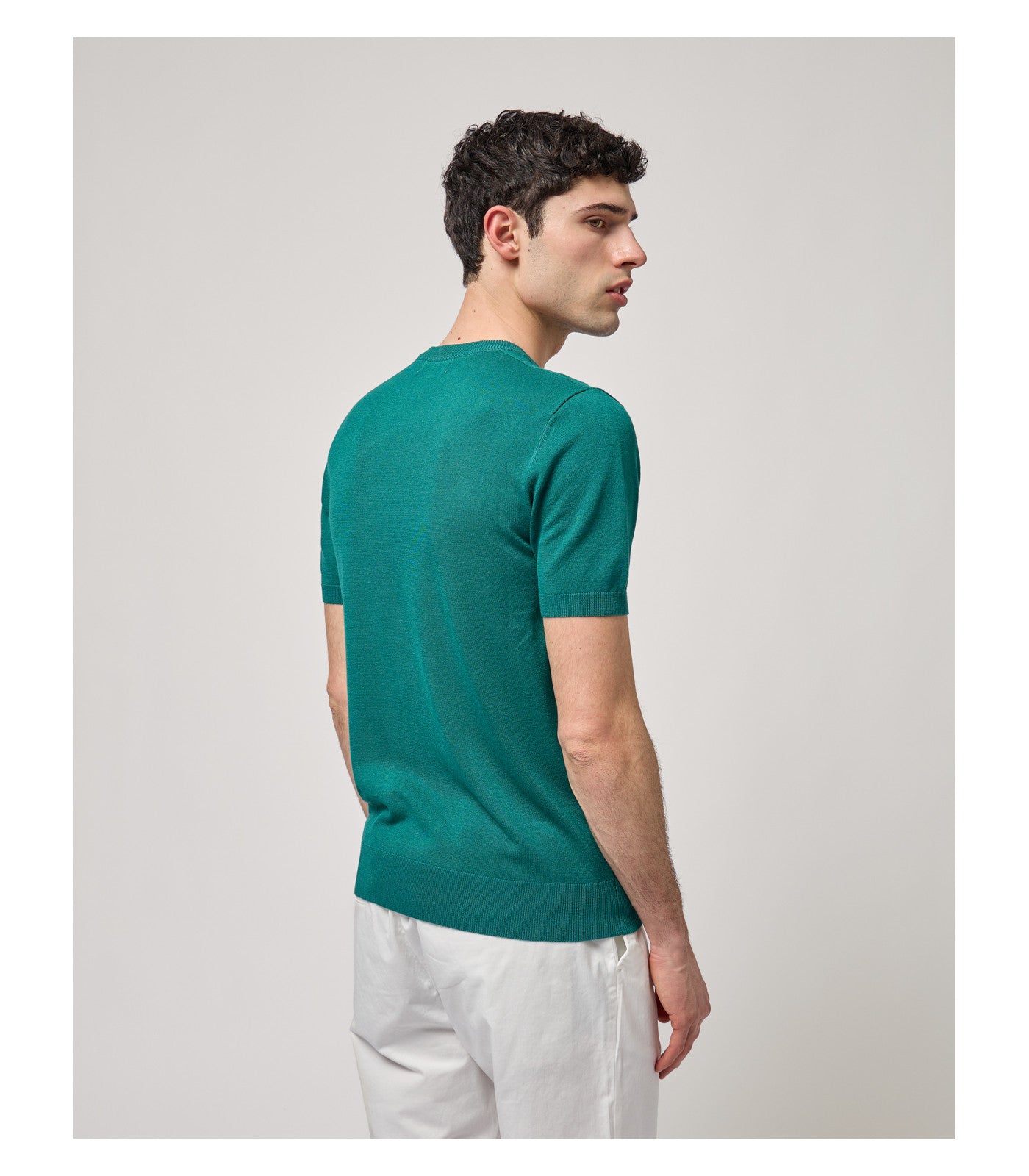 Camiseta de punto musculosa Gianni