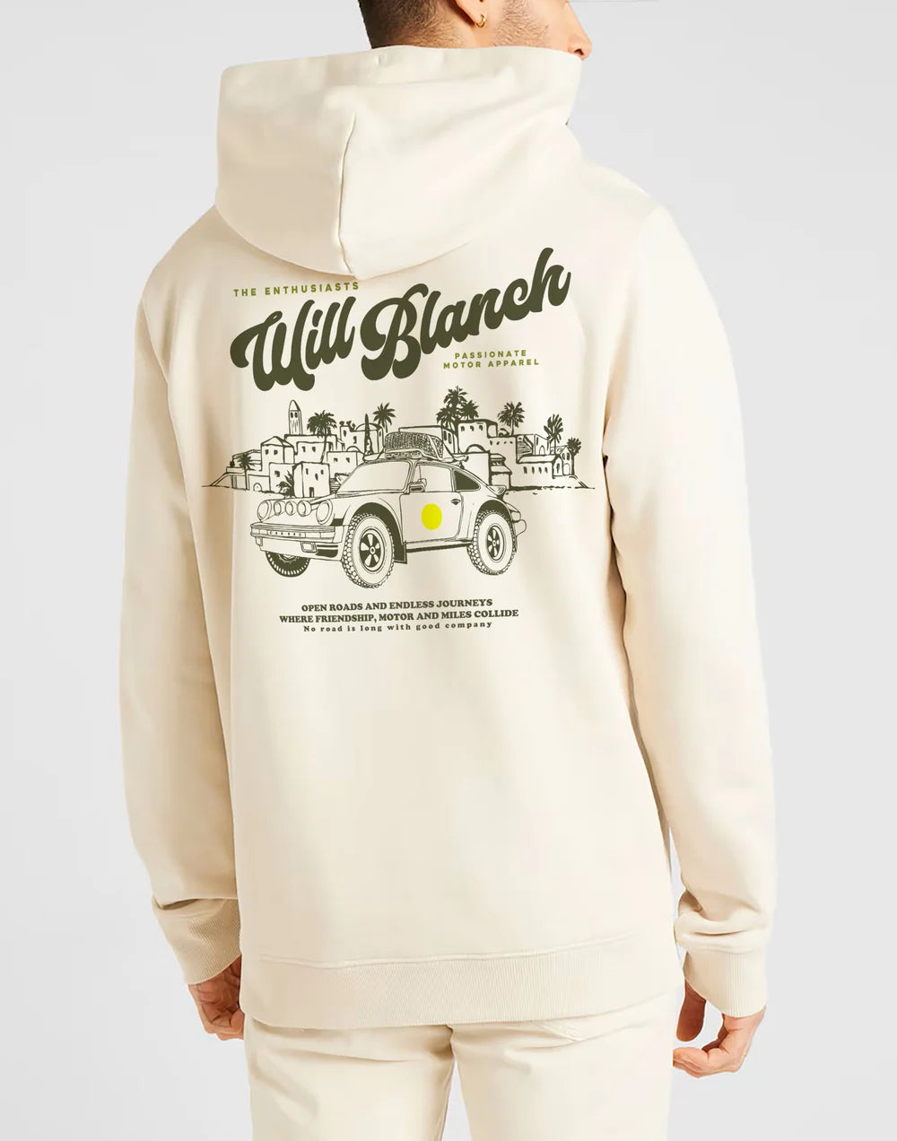 Sudadera con capucha Porche safari