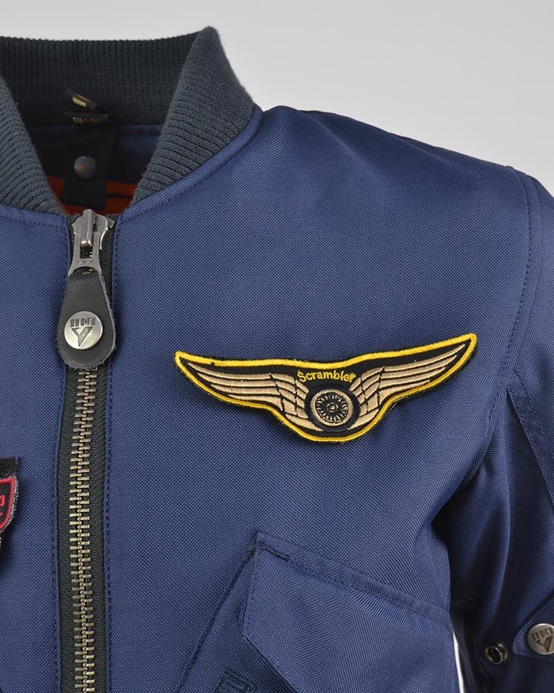 Cazadora aviador TOP GUN azul navy