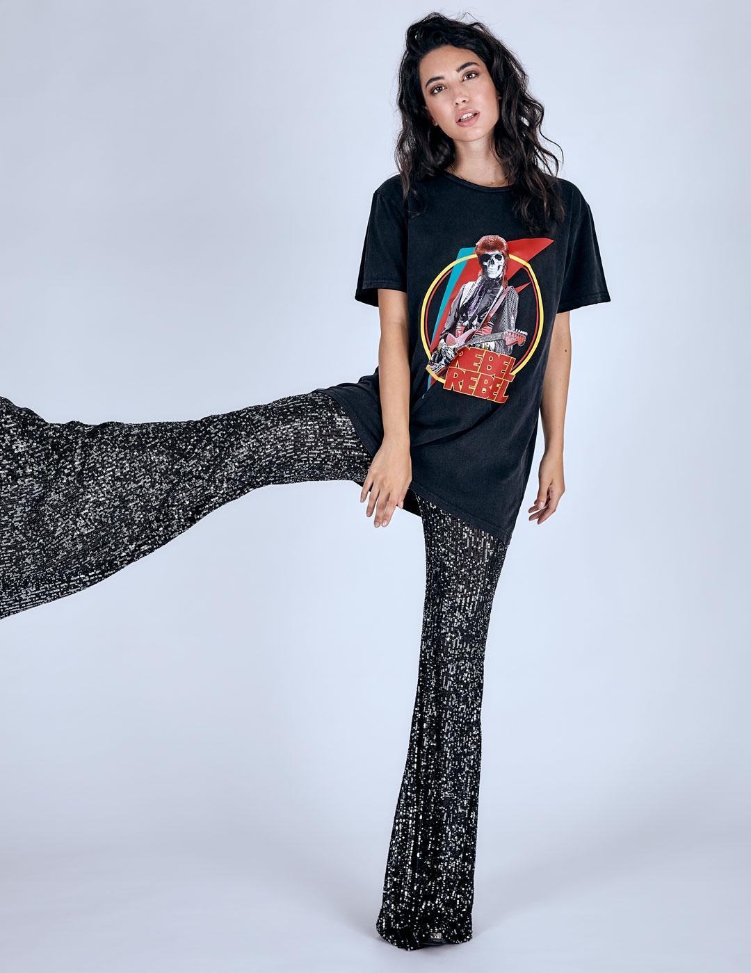 Camiseta Le Crane Stardust David Bowie