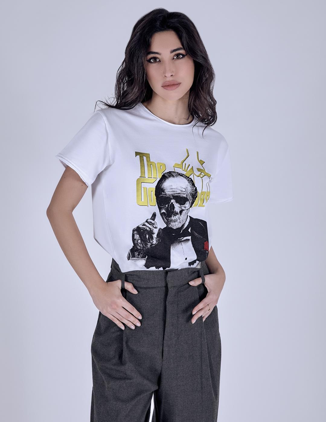Camiseta skull "El Padrino" - INDOMITO108