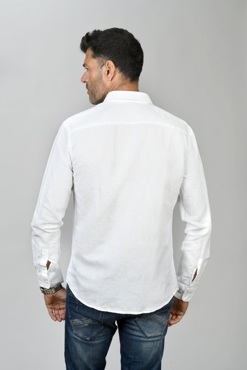 Camisa de Lino Hattrick made in Spain - INDOMITO108