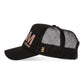 Gorra glam trucker black & rose - INDOMITO108