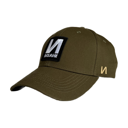 Gorra baseball khaki parche N - INDOMITO108