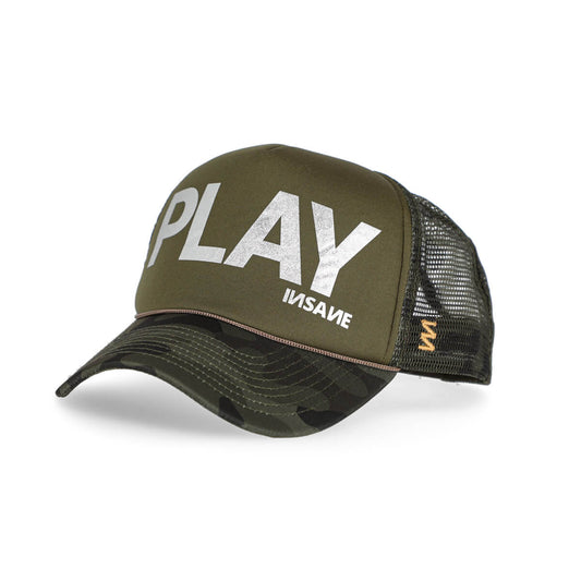 Gorra play trucker camo & silver - INDOMITO108