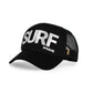 Gorra surf trucker black & silver - INDOMITO108