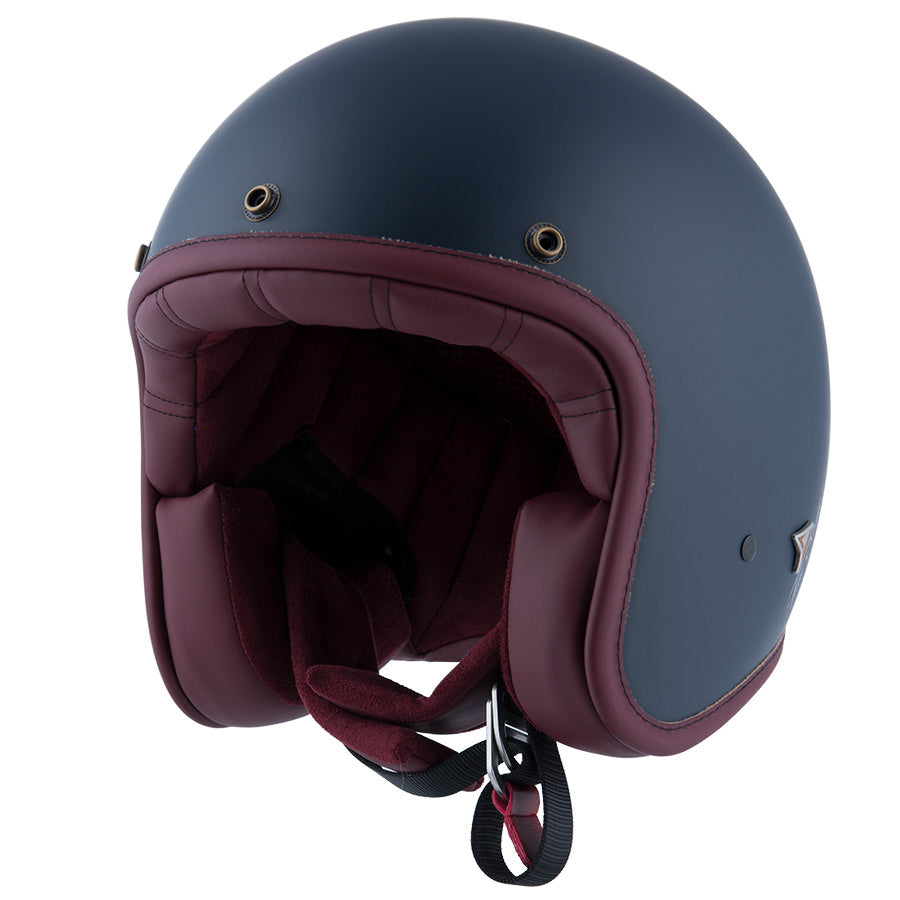 Casco Two Strokes Matt Blue By city Made in Spain - INDOMITO108