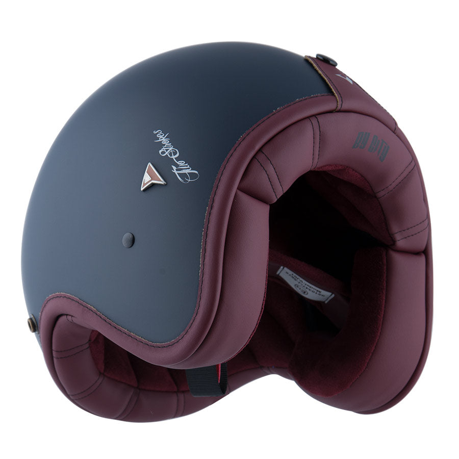 Casco Two Strokes Matt Blue By city Made in Spain - INDOMITO108