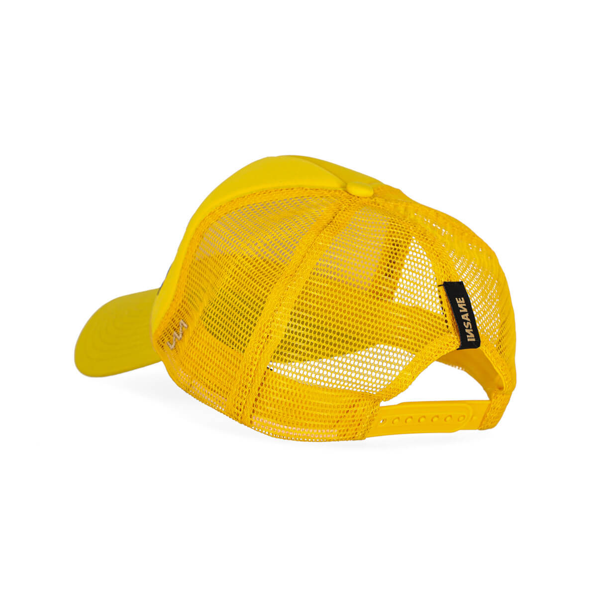 Gorra wow trucker yellow & blue glitter - INDOMITO108