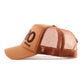 Gorra zero trucker camel & flock brown - INDOMITO108